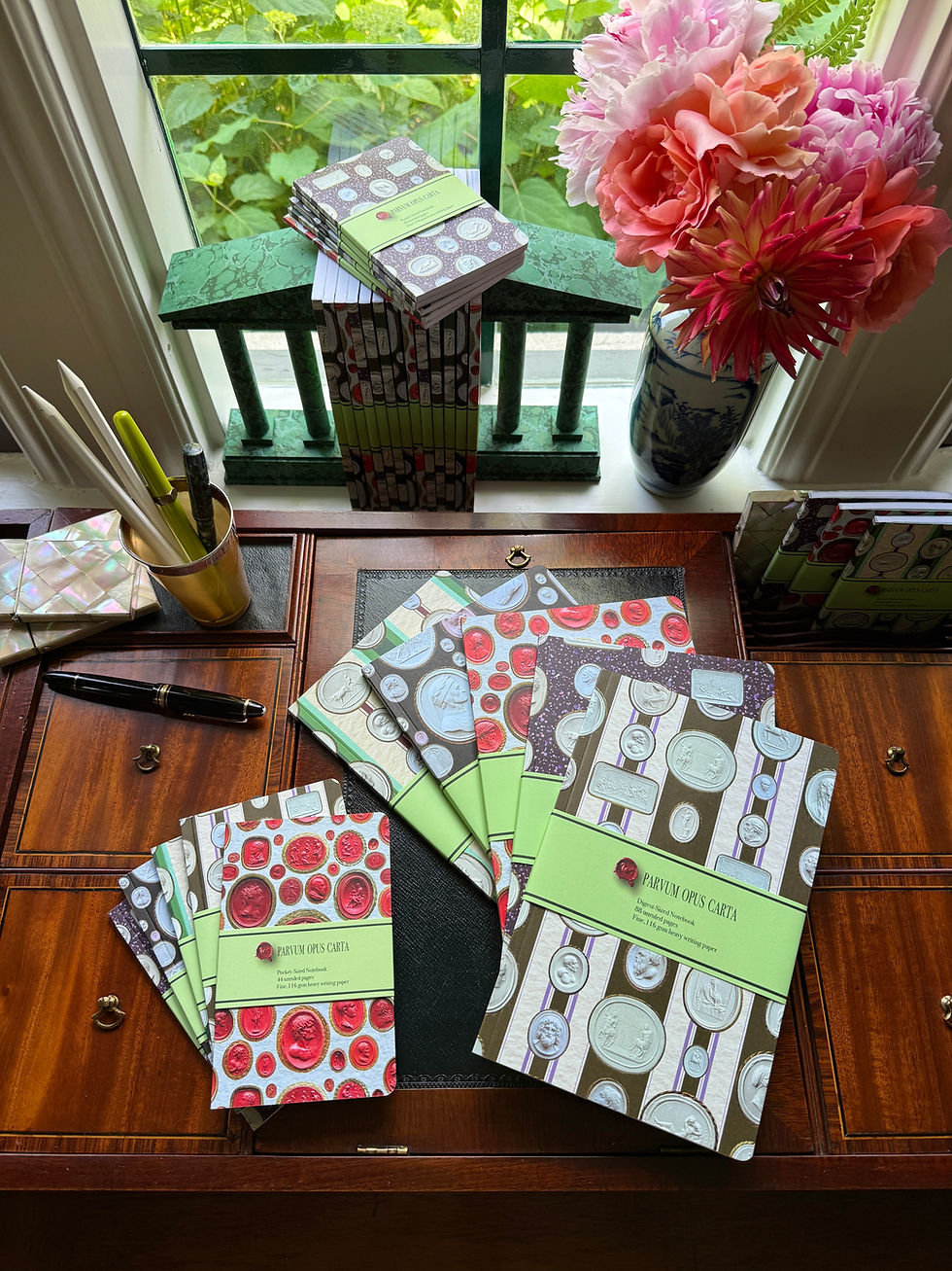 Thumbnail: Notebook & Stickers Gift Set by Parvum Opus Carta