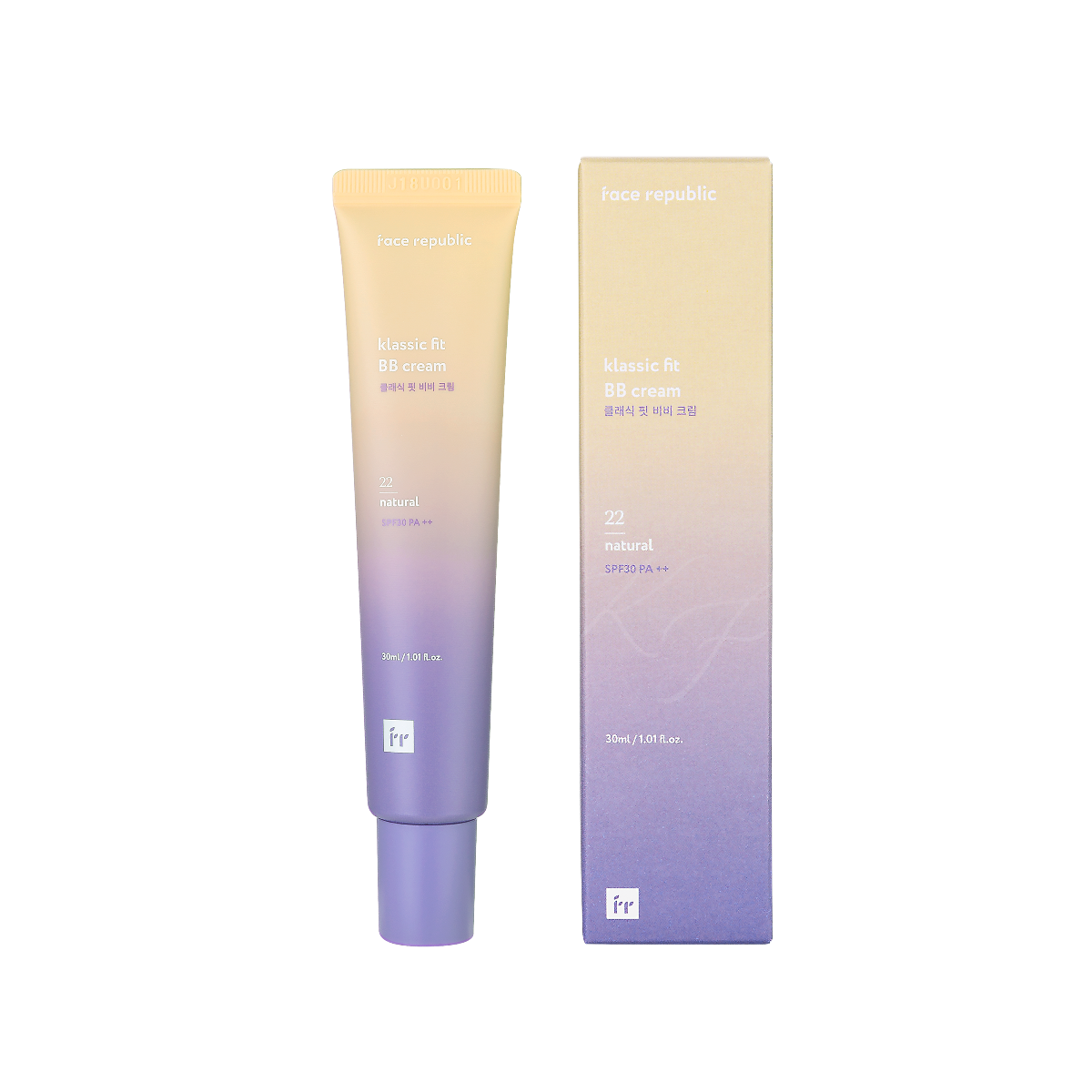 Face Republic Klassic Fit BB Cream SPF30 PA++ 30ml