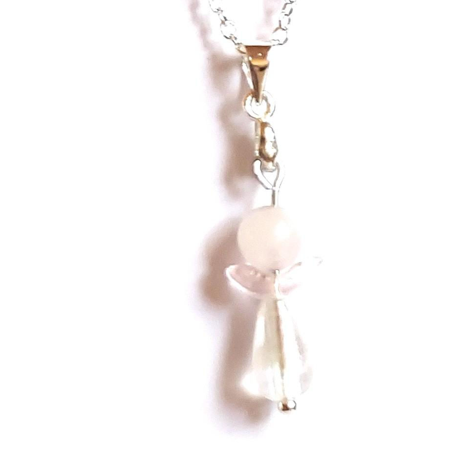 Sunflower Healing 4 U .Gemstone Angel Pendants