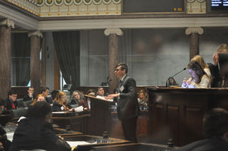 Does the speaker consent to a series of questions?