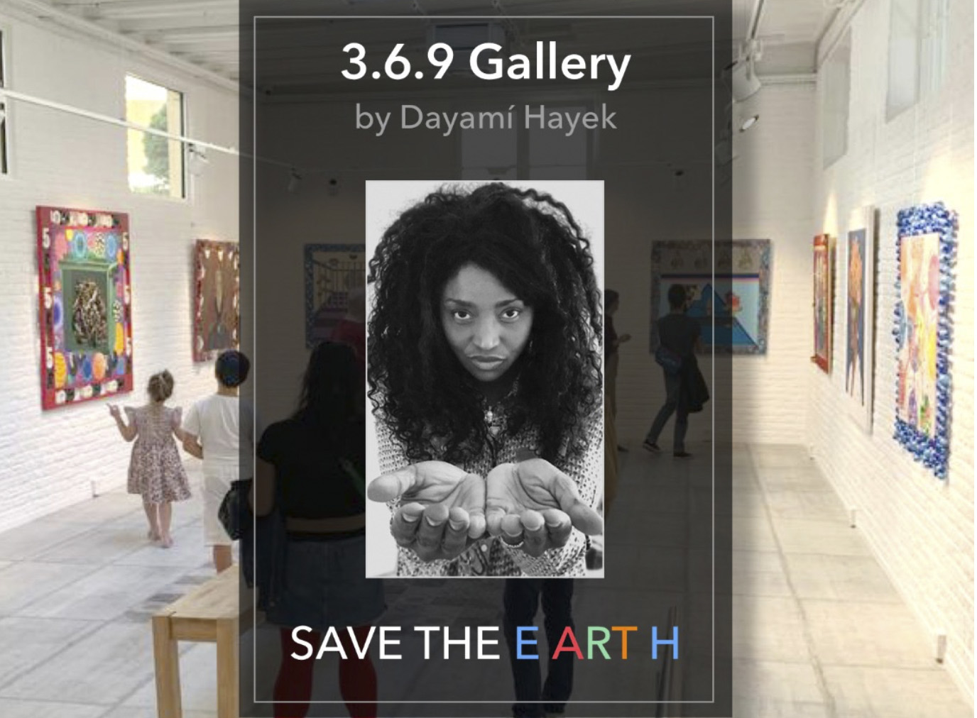 Save the E-ART-H — official exhibition poster