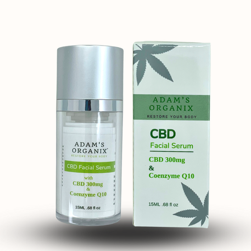 CBD Facial Serum 300mg CBD Adam's Organix