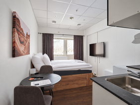 Studio with kitchenette at Stryn House Hotel