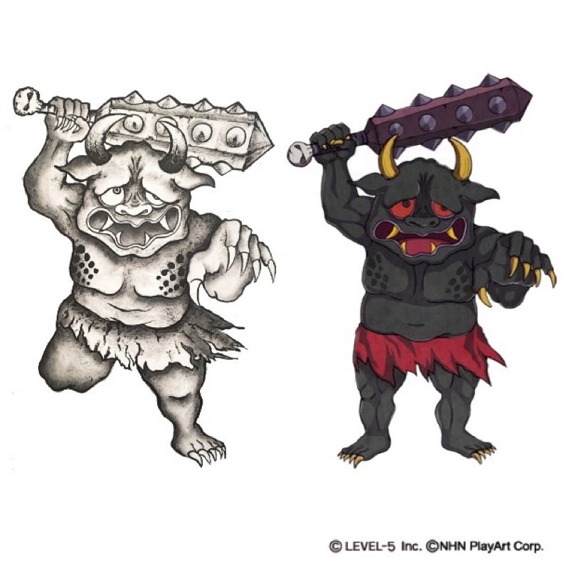 漆黒鬼 キャラクターデザイン