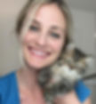 Caroline with Rufus :) Rufus has hind leg paralysis and incontinence <3
