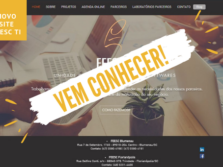 Lançamos nosso novo site, vem ver!