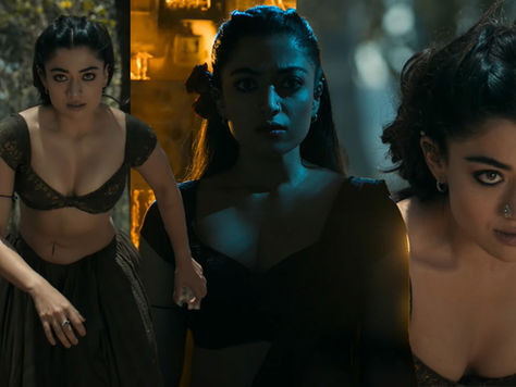Rashmika Mandanna stuns in glamorous avatar in Thama teaser, joined by Nawazuddin Siddiqui and Ayushmann Khurrana, marking the official entry of vampires into the Stree Universe.