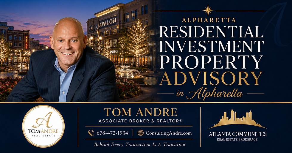 Residential Investment Property Advisory in Alpharetta, Georgia