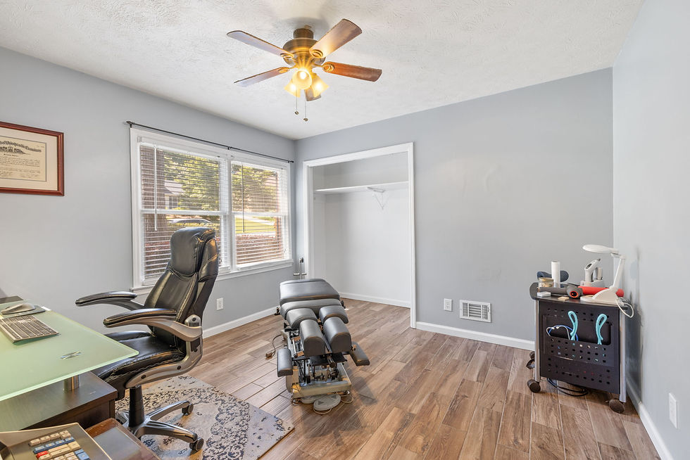 Secondary Bedroom | Lower Level | Tile Floor | in Atlanta, GA |