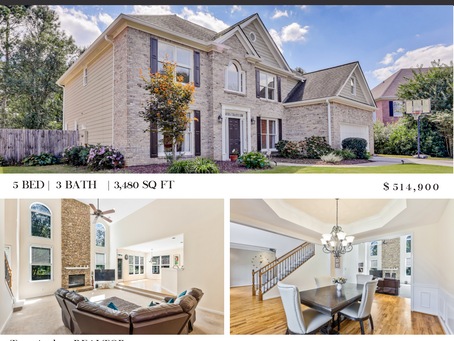 Under Contract in the Donamere Subdivision of John's Creek, GA
