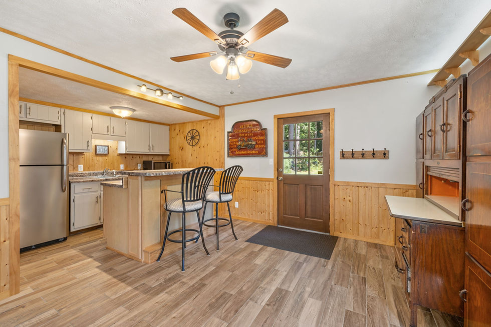 | Ground floor suite | Tile Floor | Independent in-law suite with kitchenette in Atlanta GA home for sale |