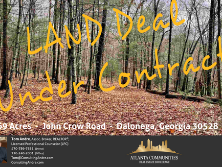 69-Acre Land Dahlonega, GA Deal Under Contract on December 23, 2021