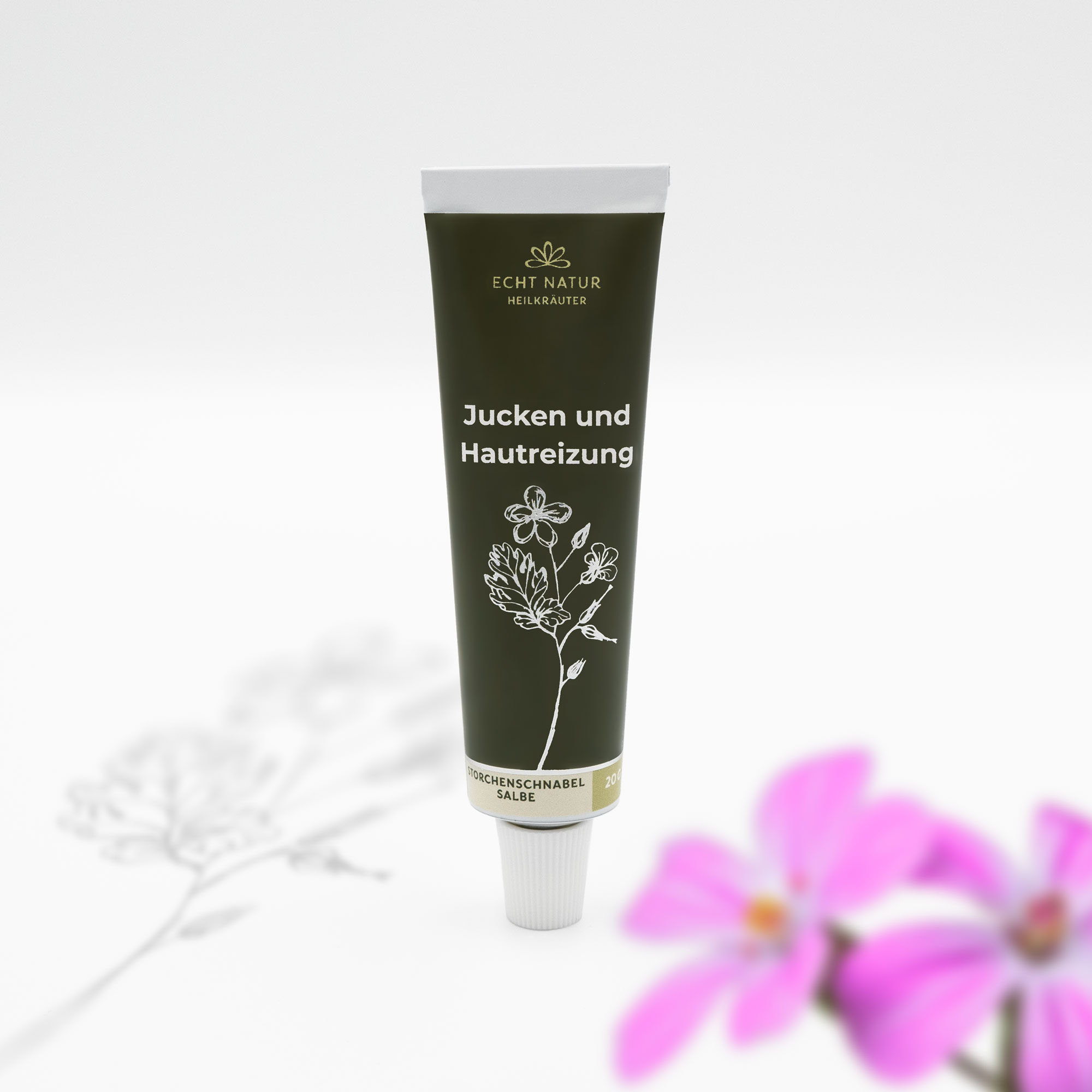 Jucken und Hautreizung - Storchenschnabel-Salbe