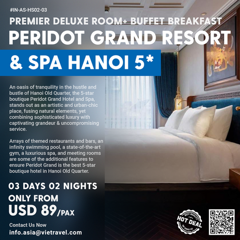 (Vietnam SEA Games Tour) 3D2N Hanoi (Combo All in 1)