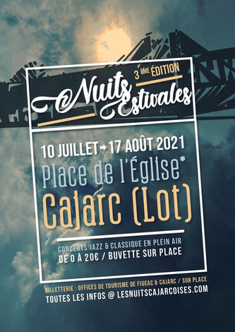 Edition 2021 des Nuits Cajarcoises !