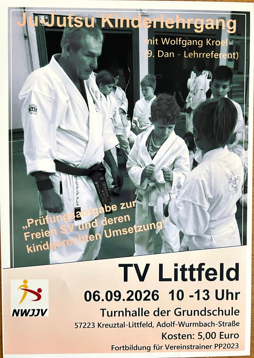 Ju-Jutsu Jugendlehrgang 06.09.2026