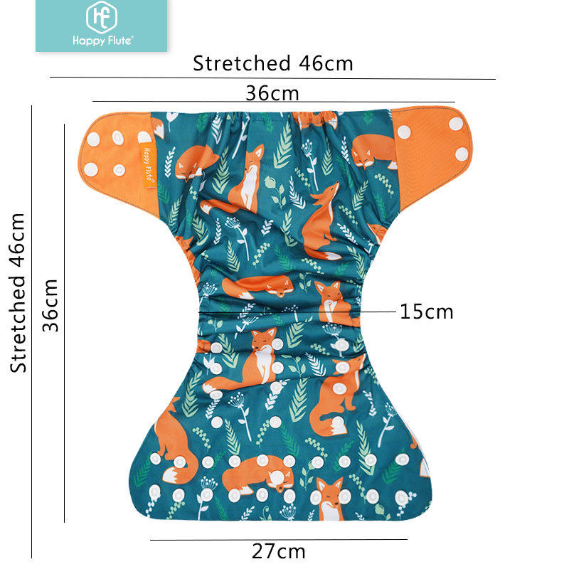 Thumbnail: Happyflute Baby Cloth Training Pants - 4 Pack Washable