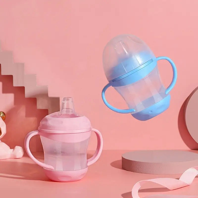 Thumbnail: Baby Duckbill Anti-Drip Learning Drinking Cup with Lid