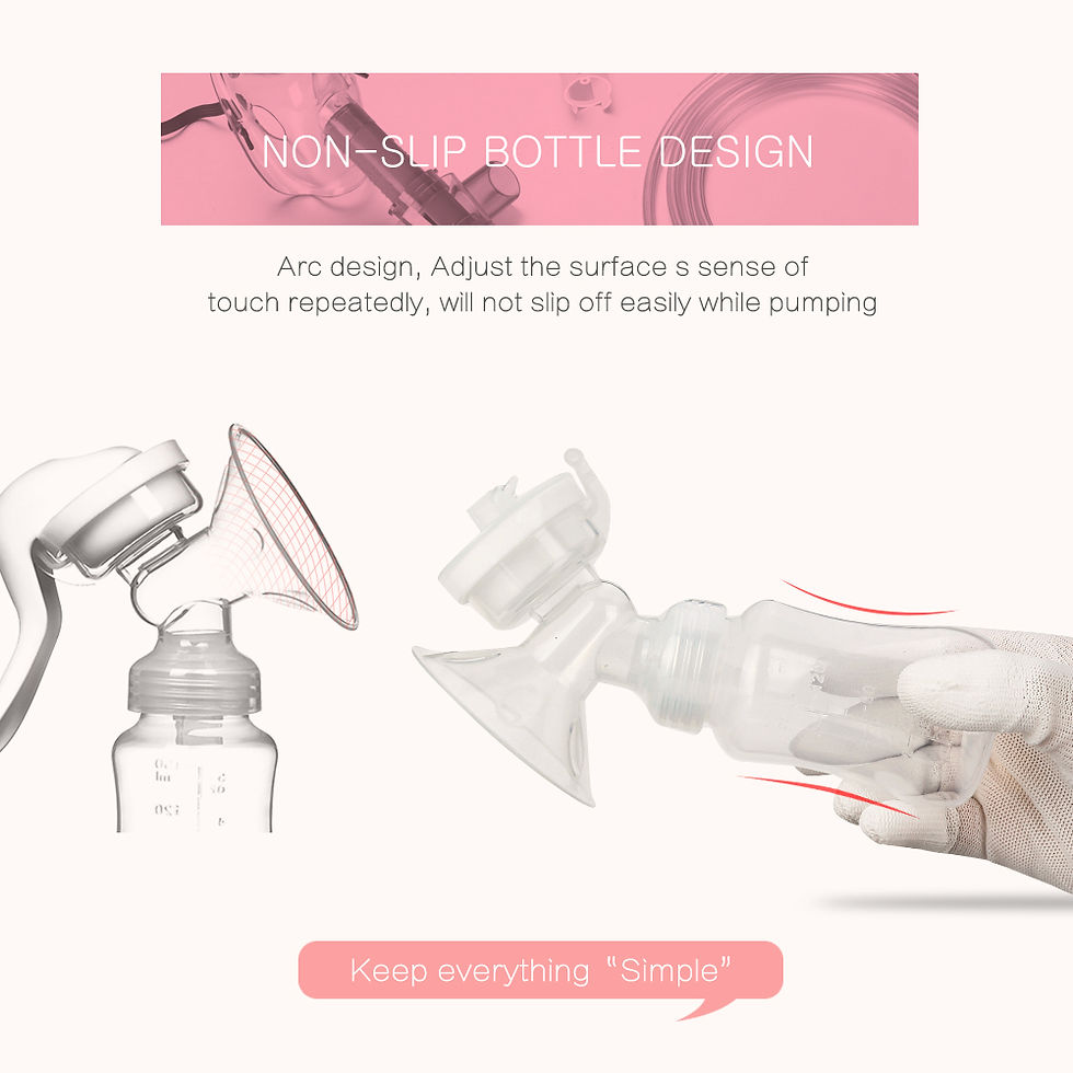Thumbnail: Silicone Manual Breast Pump for Pregnant Women