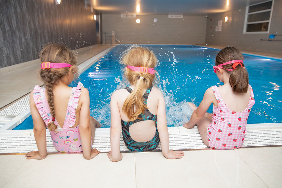 Small group swimming lessons