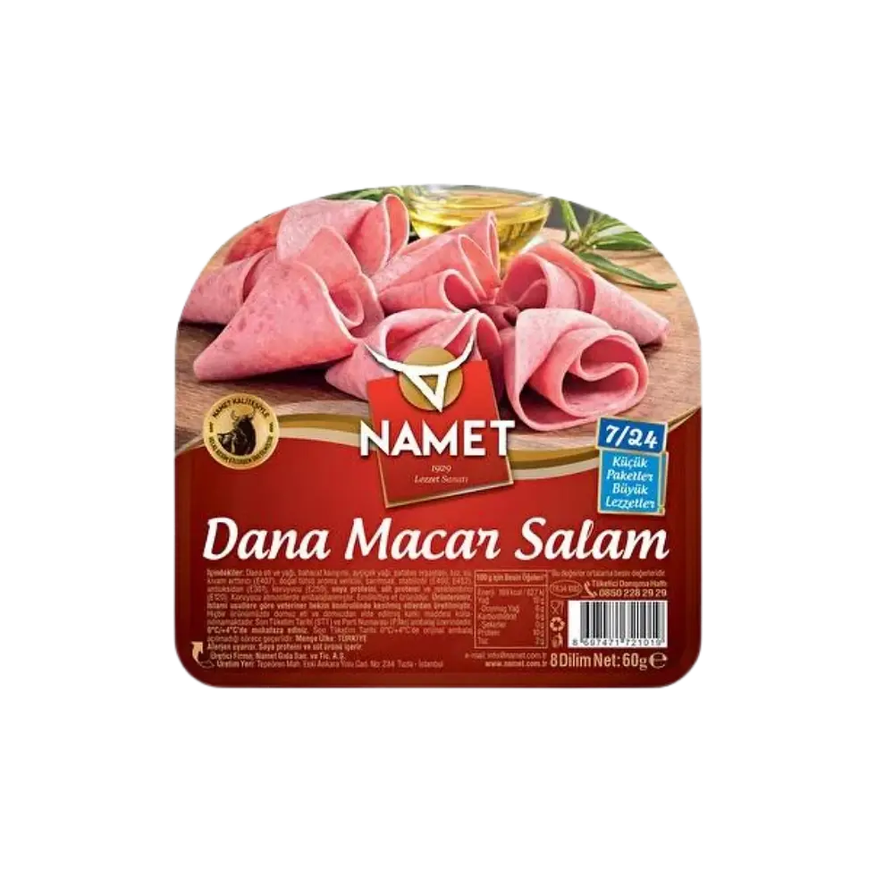 Küçük resim: Namet Kahvaltılık Et Dana Macar Jambon