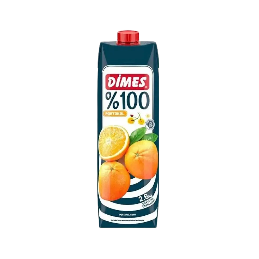 Küçük resim: Dimes Meyve Suyu %100 Portakal