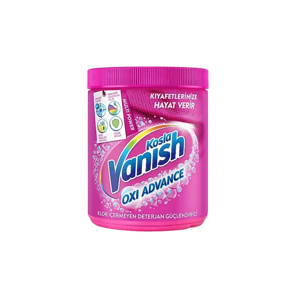 Vanish Toz Çamaşır Deterjanı Renkliler