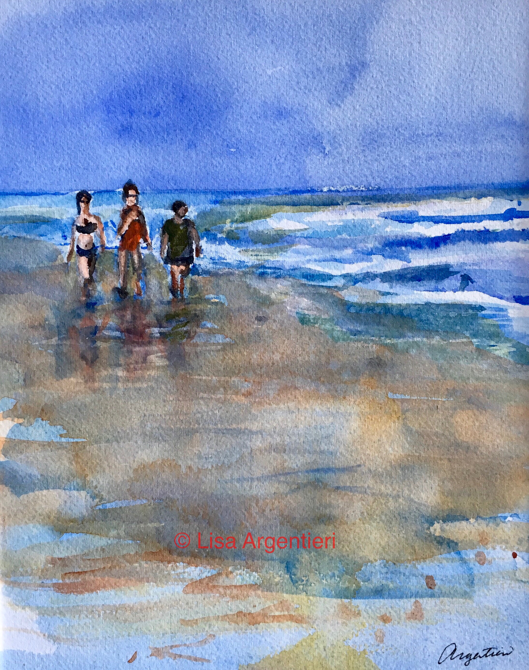 A Walk on The Beach