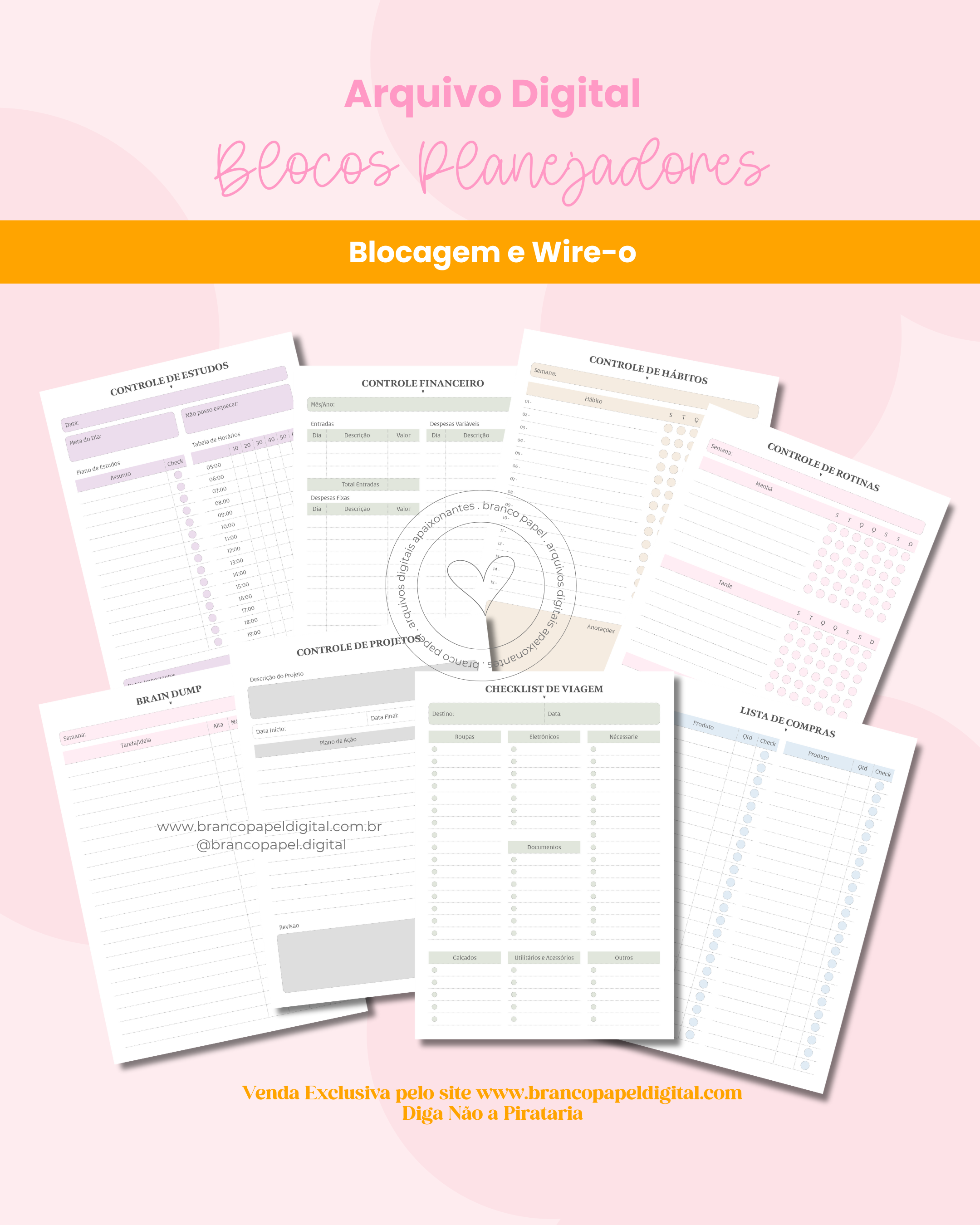 Planejadores Blocagem e Wire-o