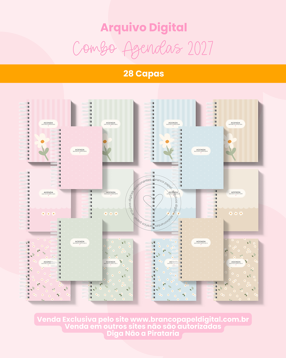 Miniatura: Combo Agendas 2027 (Cupom: COMBOAGENDAS)