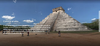 Tour Virtual por la Zona Arqueológica de Chichen Itzá