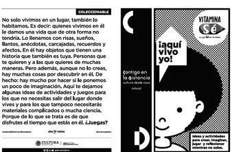 Alas y Raíces publica Vitamina Sé coleccionable, para leer y jugar “Contigo en la distancia”