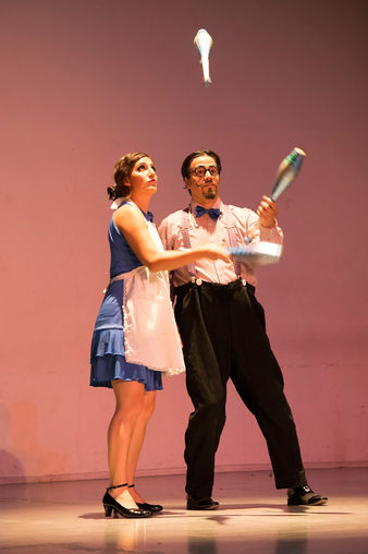 Circo Teatro Azul combina dramaturgia, clown y pantomima en sus espectáculos