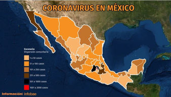 Los 10 estados con más casos de coronavirus en México