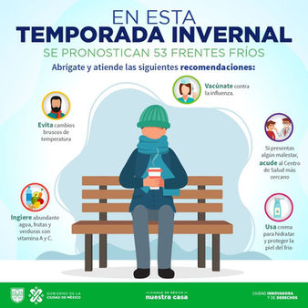 En ésta Temporada Invernal, Secretaría de Salud exhorta a la población a Prevenir enfermedades respi