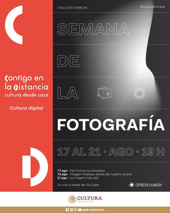 Centro de la Imagen conmemora con una serie de actividades en línea la Semana de la Fotografía