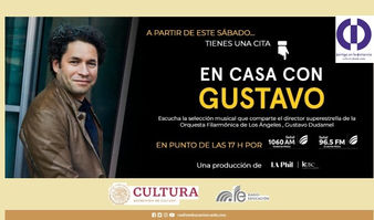 Orquesta Filarmónica de los Ángeles y Gustavo Dudamel transmitirán “En casa con Gustavo” a través de