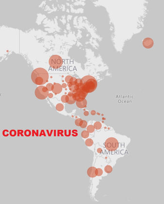 América, con más casos de COVID-19 que Europa y Asia