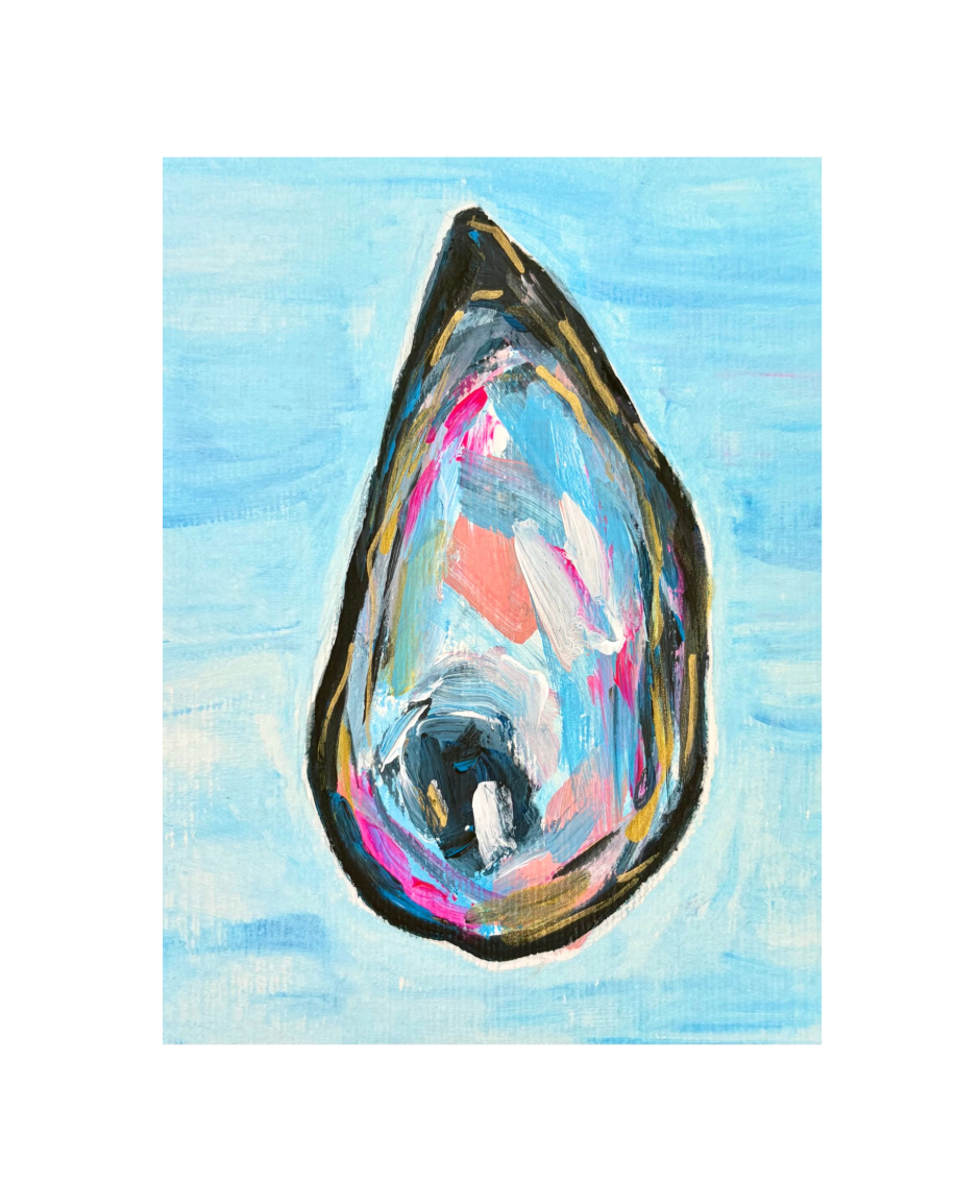 Acrylic Print - "Oyster 002" - Available in 4x6, 5x7, 8x10