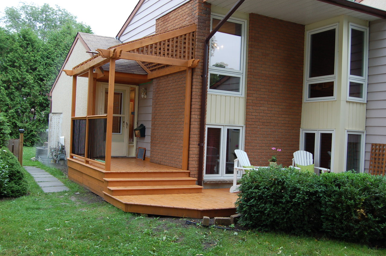 Front Porch with Lexan Cover
