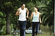 Couple Running