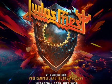 Judas Priest supported by Phil Campbell and the Bastard Sons! Scarborough Open Air Theatre.