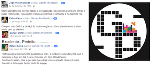 O que nossos clientes falam sobre nós:
