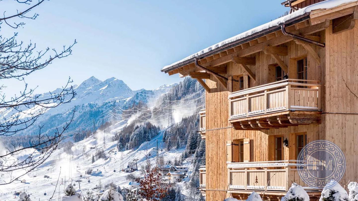 Zermatt hotel and mountains