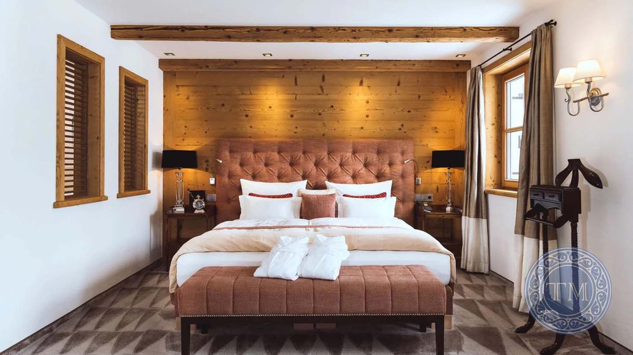 Zermatt hotel room interior