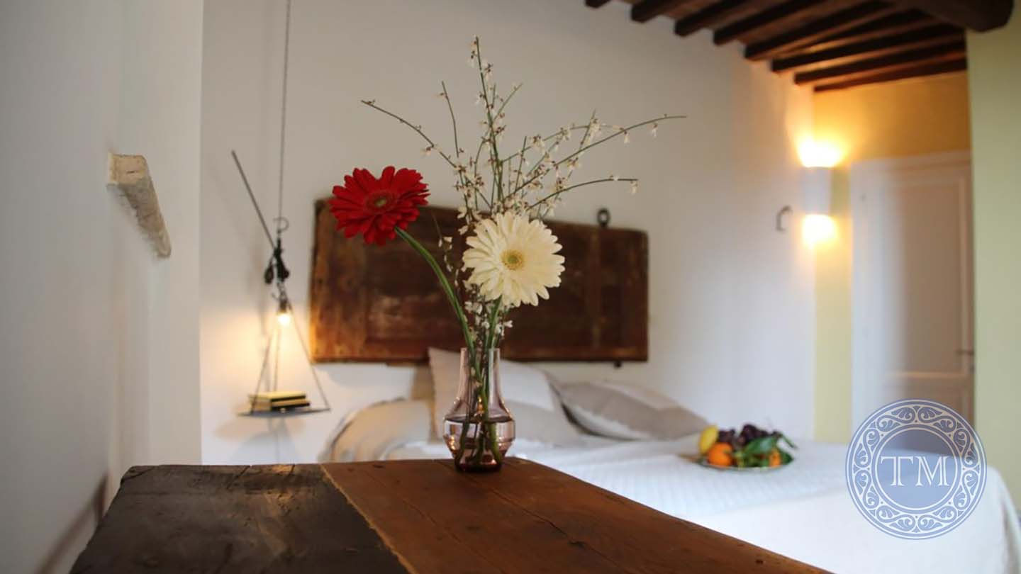 Montepulciano hotel room interior