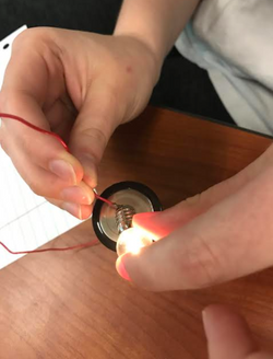 Eureka! We made ligh!