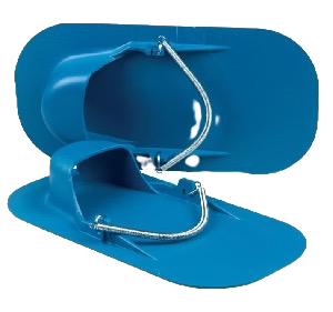 La lisseuse pour béton drainant n'est pas forcément utile, une paire de patins de pose fait parfaitement l'affaire.