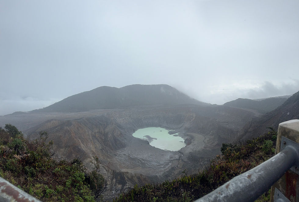 View from Volcan Poas