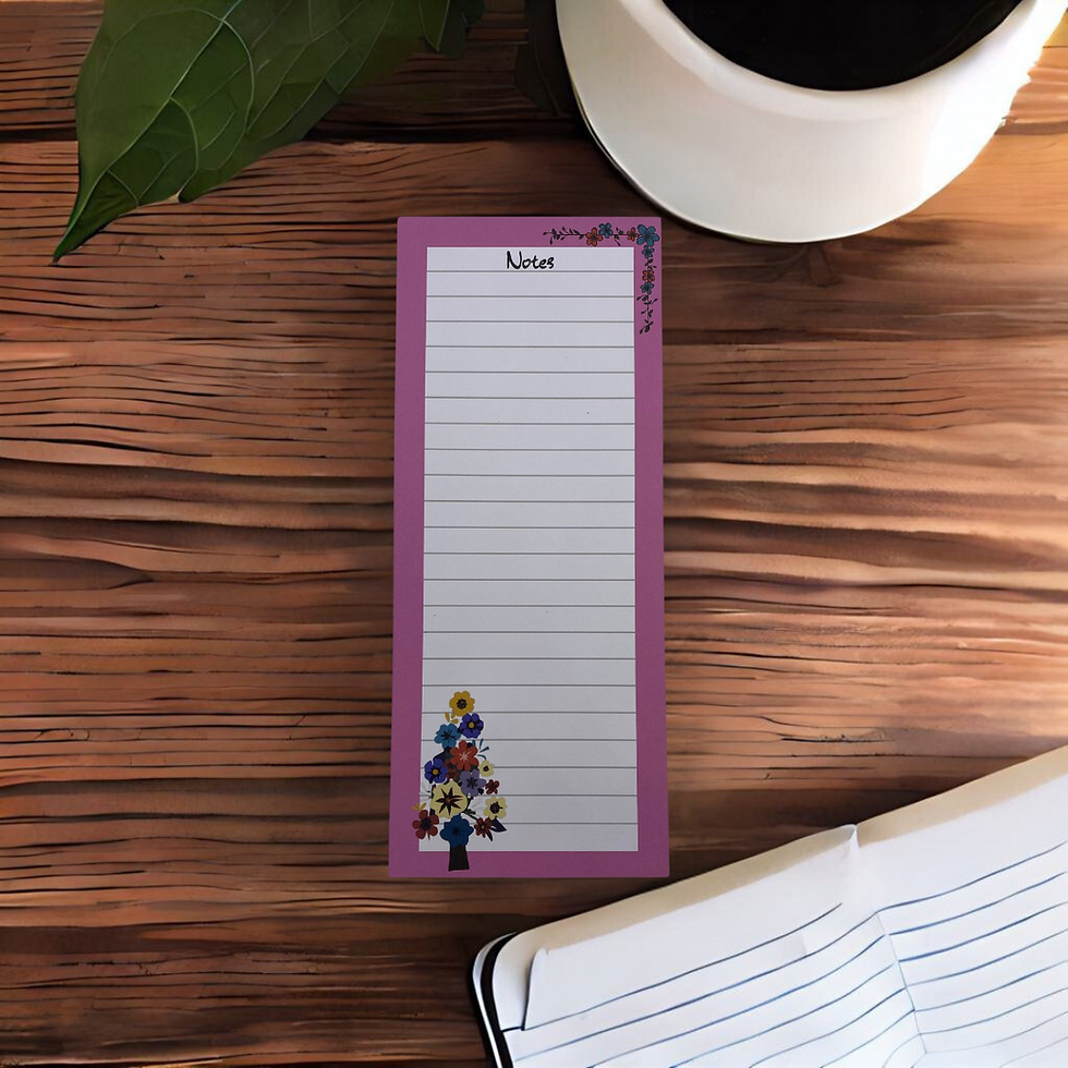 Thumbnail: Floral Tree Notepad